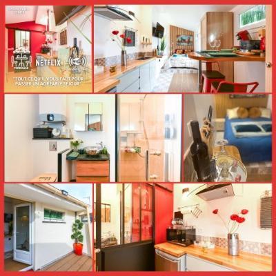 Paris-Zenith-Bienvenue-Terrasse-Netflix Appartement Pantin Buitenkant foto